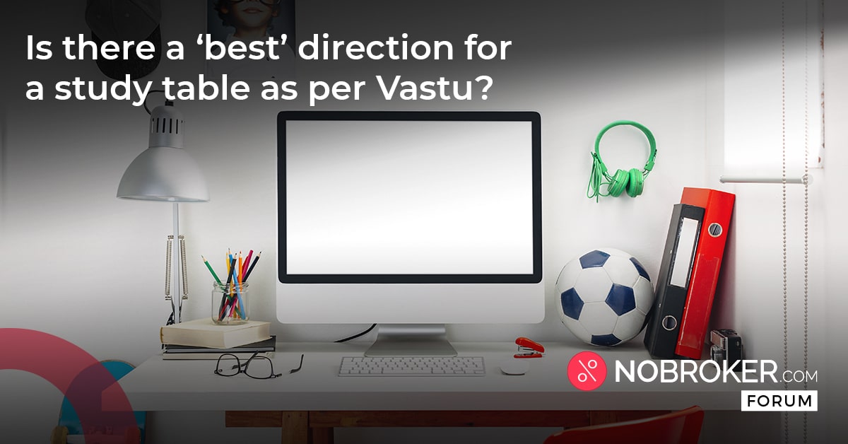 What Is The Best Direction For Study Table According To Vastu