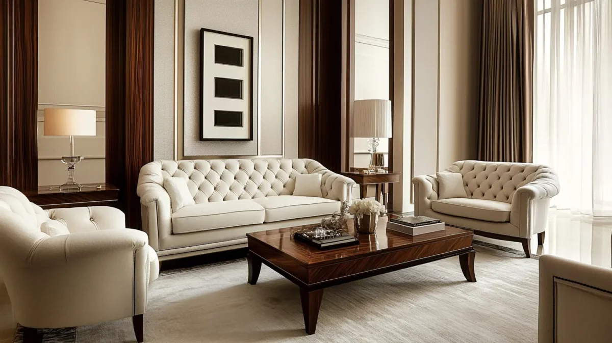 tuxedo modern sofa set designs