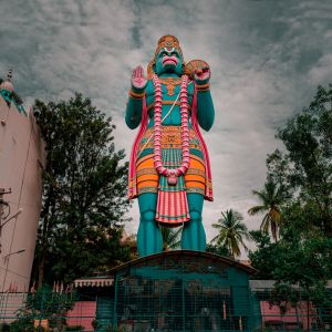 Hanuman Statue at HSR Layout, Bangalore.