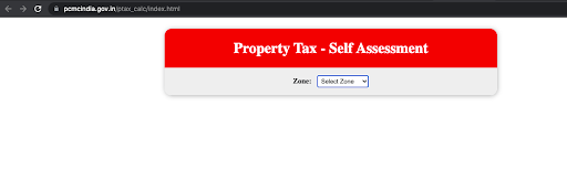 PCMC Property Tax Self Assessment portal