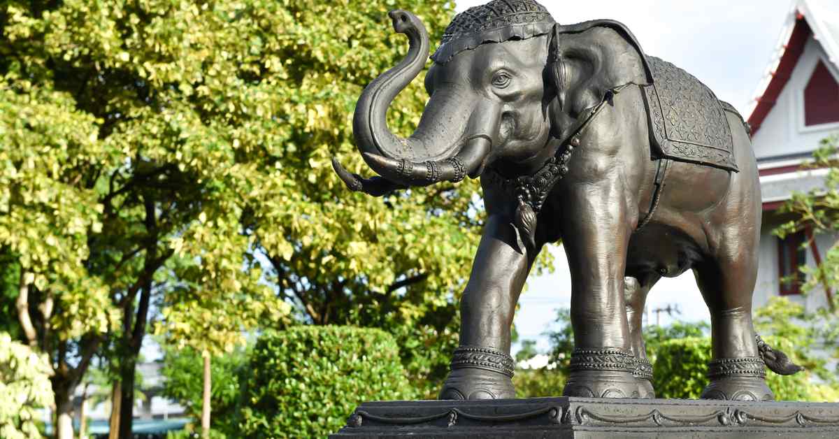 Elephant Statue Home Decor Brings Good Luck, Mom Gifts Elephant