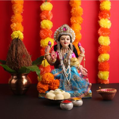 Flower Decoration for laxmi puja at home in 2021