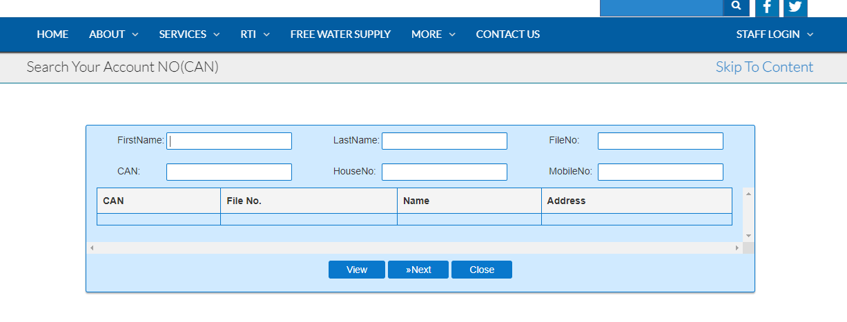 knowing your can number for hmwssb water bill payment