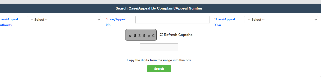 Registering A Complaint on the HRERA Website