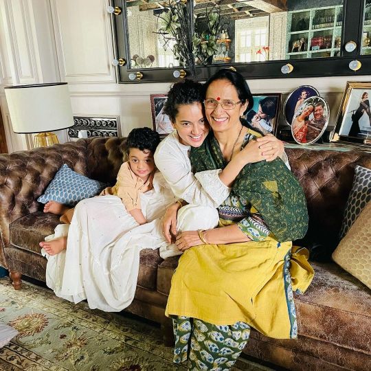 drawing room at Kangana Ranaut's House