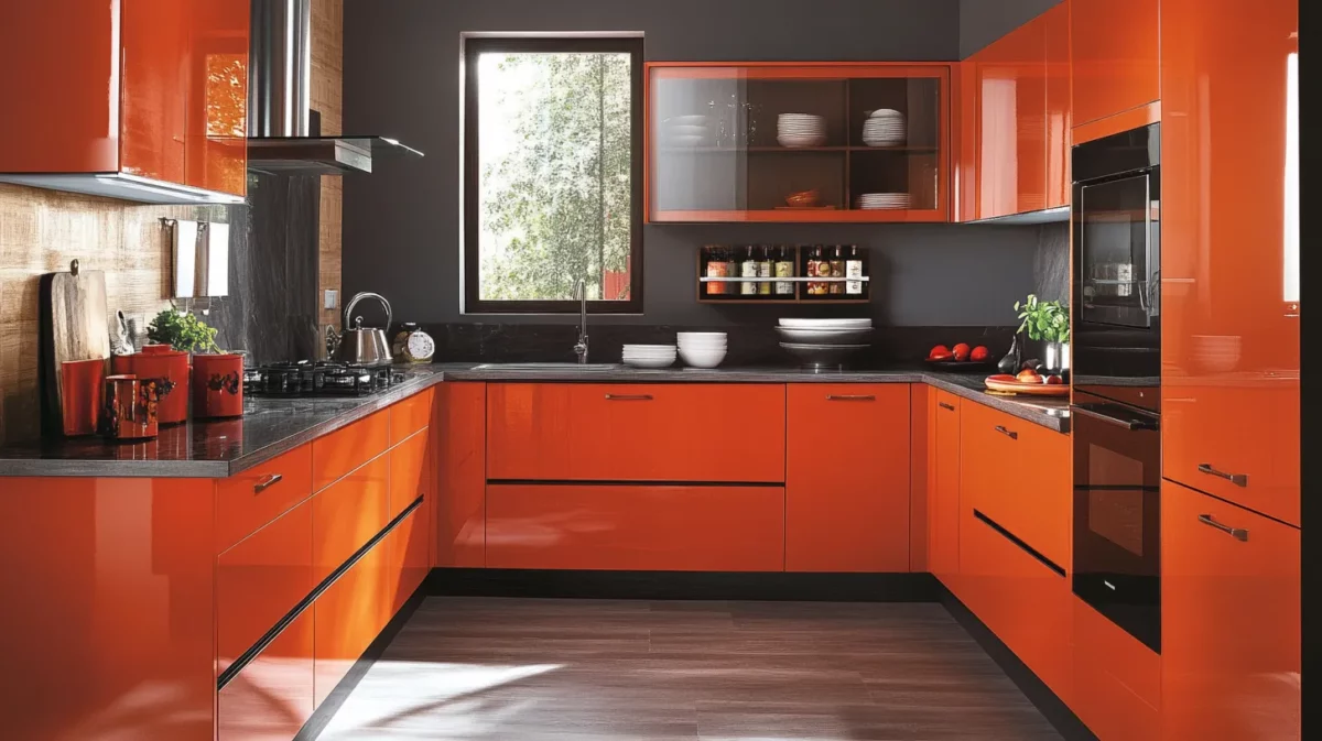 budget friendly u shape small kitchen design