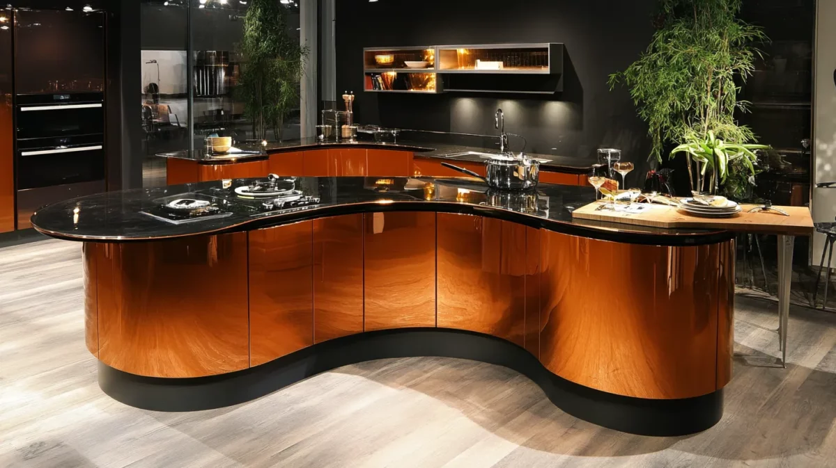 peninsula modular kitchen designs