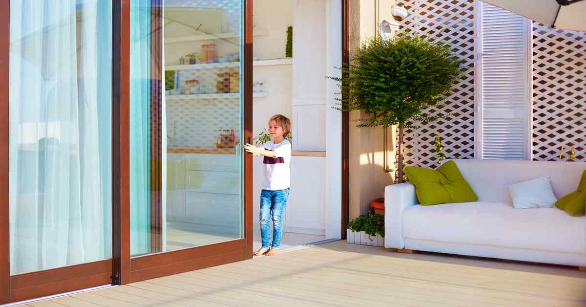 Modern Sliding Door Design For Living Room