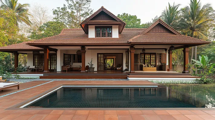 kerala style one floor house design