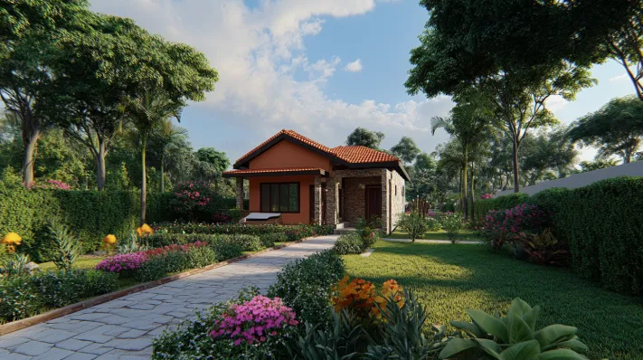 single storey bungalow house design