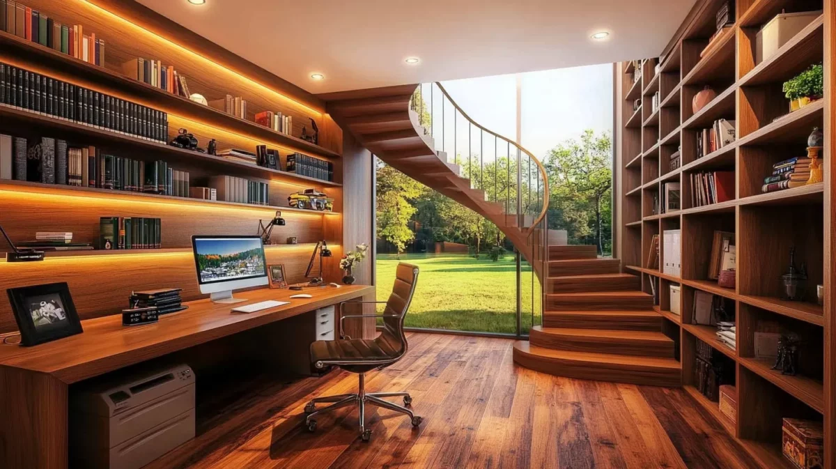 study room under staircase vastu