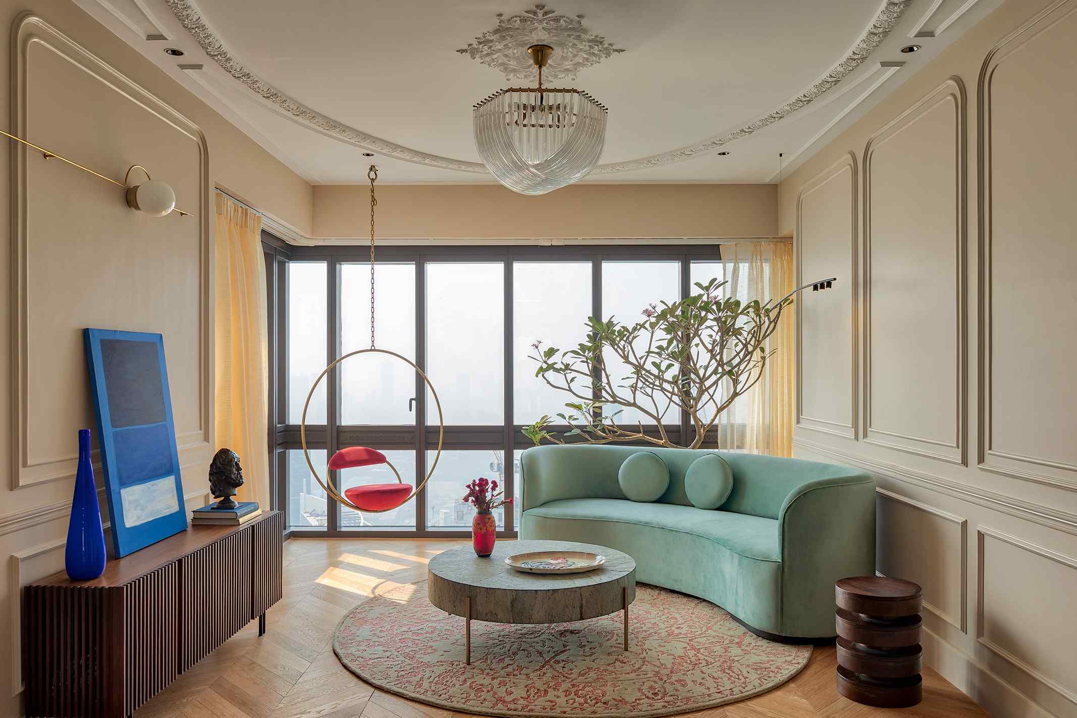 3 bhk flat interior design ideas for living room