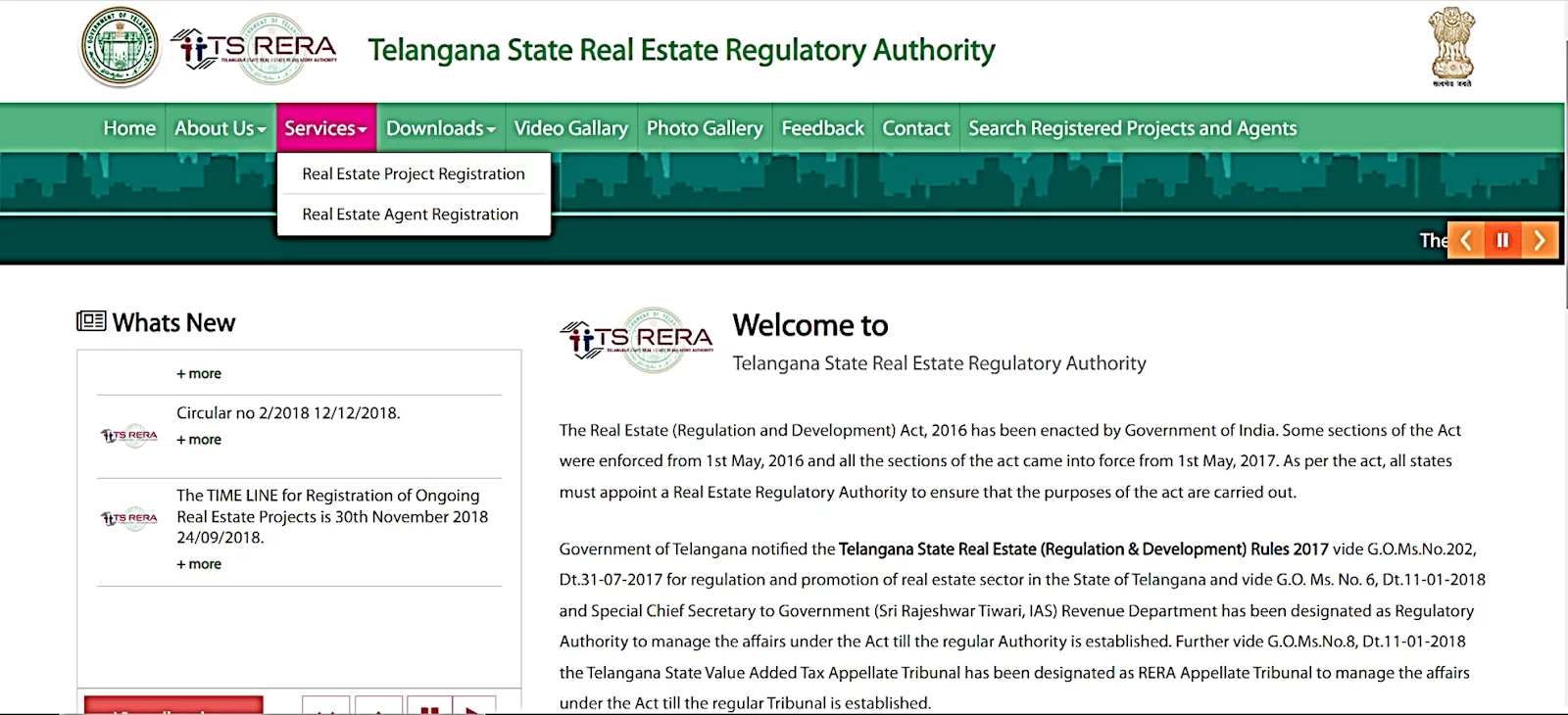 How To Register Your Project On Rera Telangana