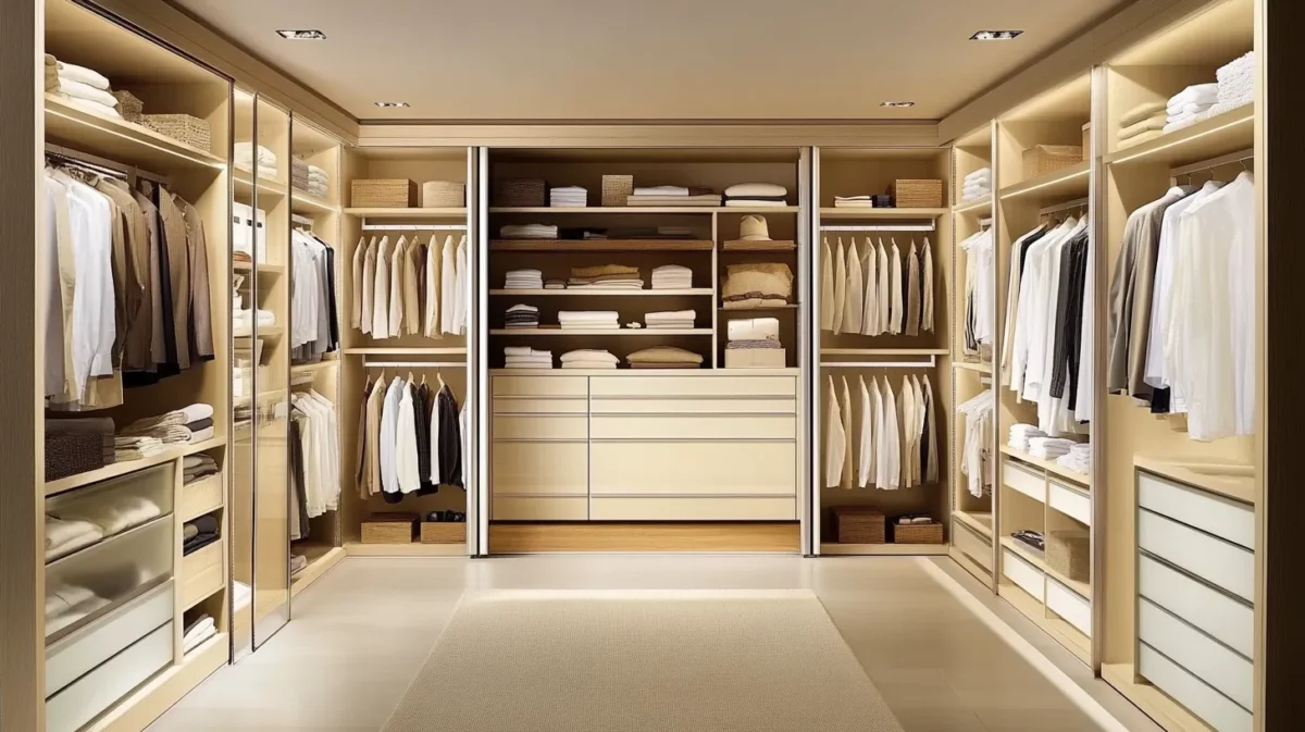 wall to wall bedroom integration sliding wardrobe design