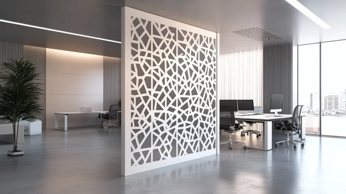 modern geometric interior cnc cutting design