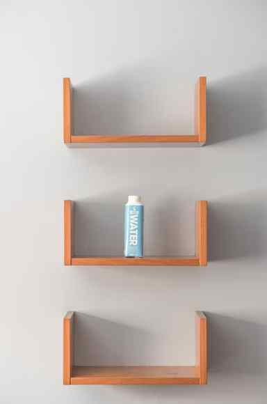 floating shelves design for bathroom shelf