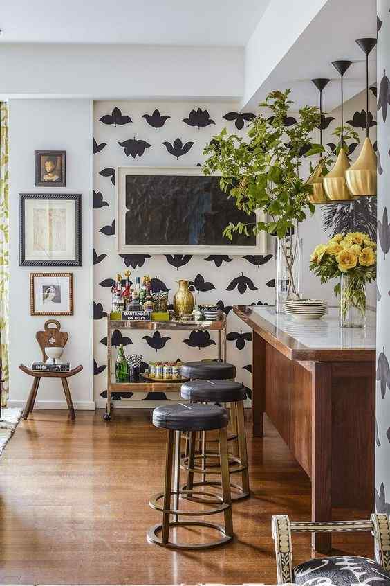 9 Of The Best Kitchen Wallpaper Designs | I Want Wallpaper
