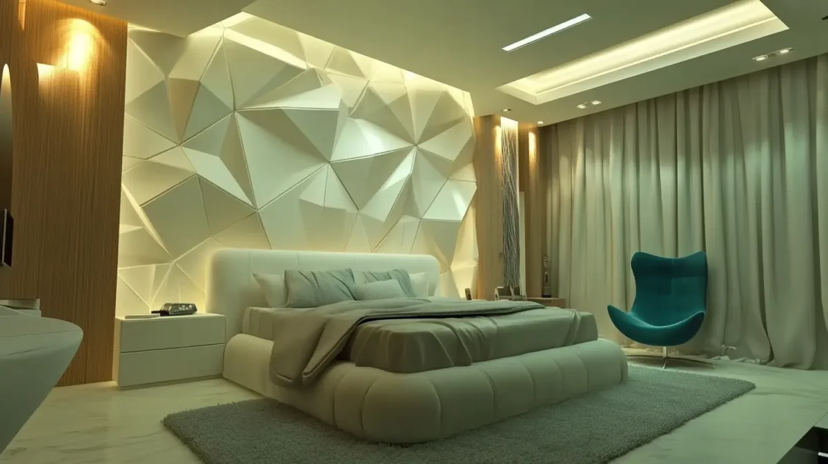 3d walls plus minus pop design without ceiling