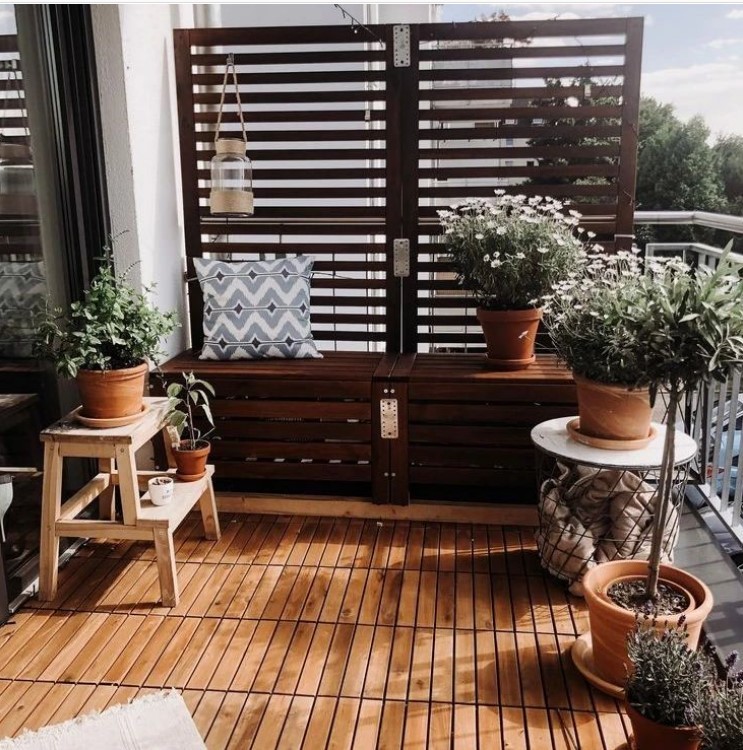 balcony seating ideas