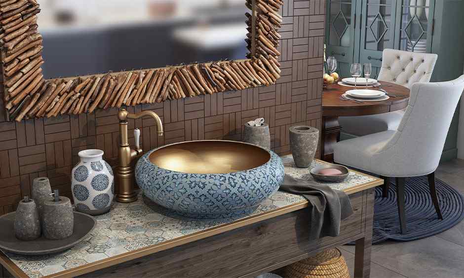 wash basin designs for living room