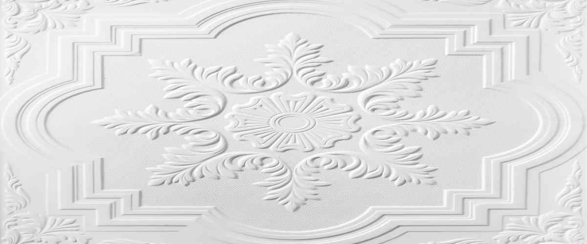 Gypsum Ceiling Flower Design