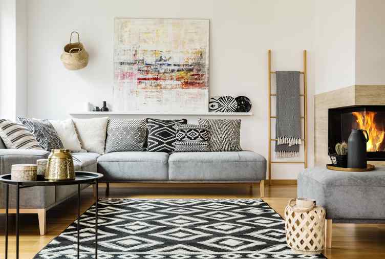 Geometric Area Rug Favorites and Living Room Rug Reveal