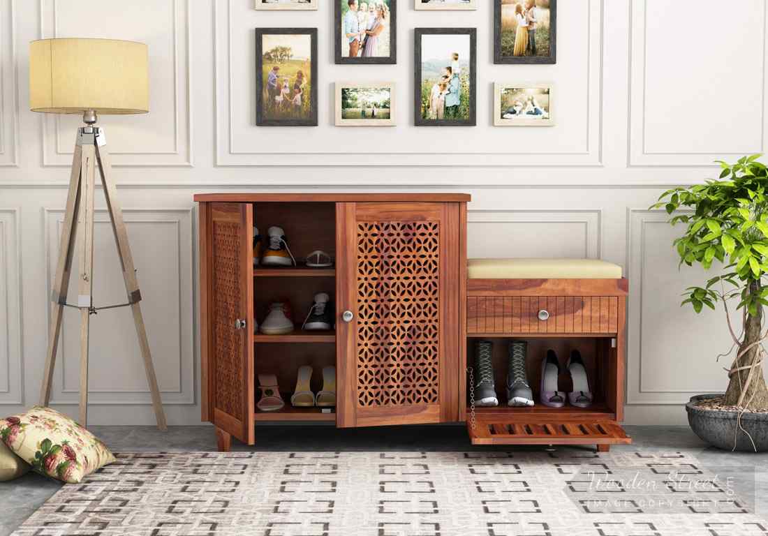 4-layer Creative Shoe Rack, Small Shoe Cabinet For Home Door