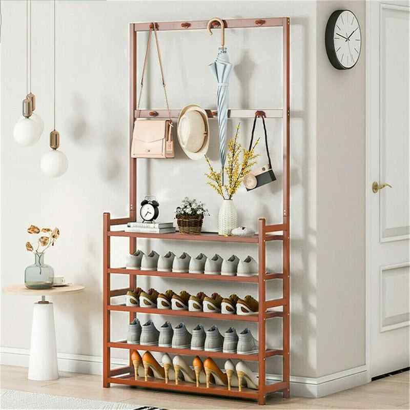 4 Tiers Shoe Rack Practical Shoe Cabinet for Home Dorm Room Shelf Hanger  Shoecase Balcony Multifunctional