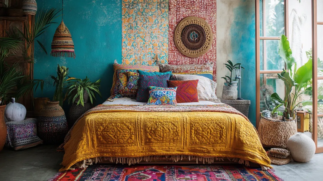 Set up a Bohemian Vibe