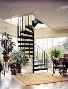  Round stairs designs