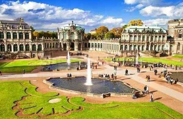 The Zwinger Palace, in Saxony, Germany 