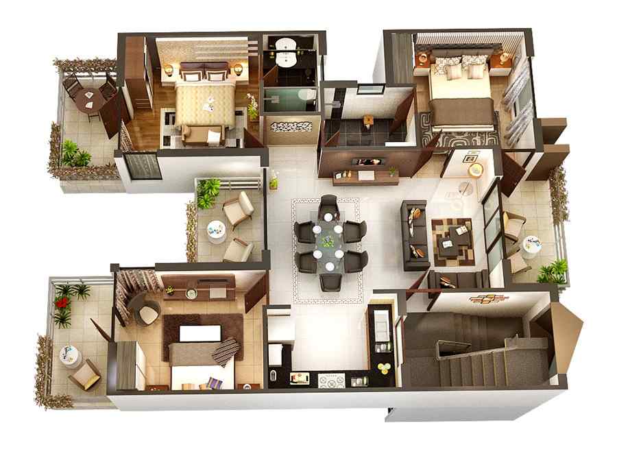 Check Out These 3 Bedroom House Plans Ideal For Modern Families