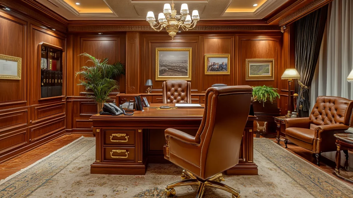 luxurious executive suite office interior design