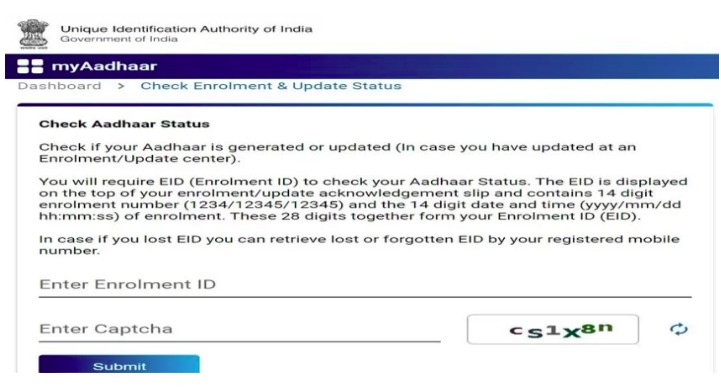 aadhaar card