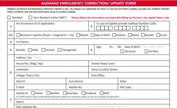 aadhaar card