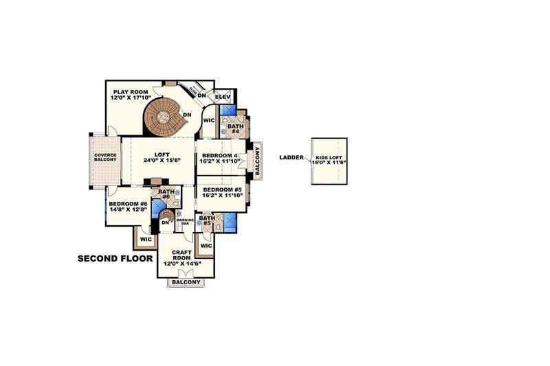 6 Room House Design