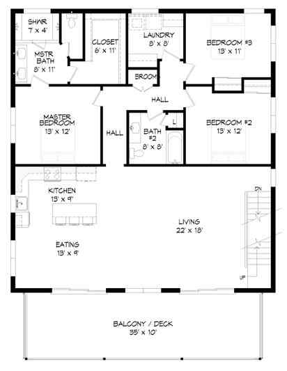 6 Room House Design