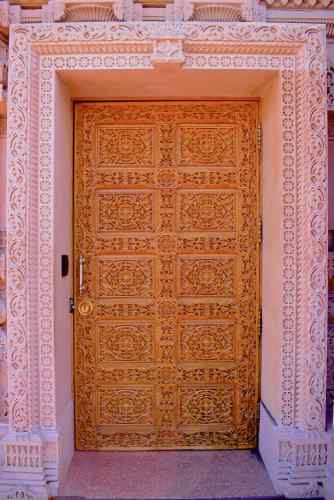 Pooja Room Door Design