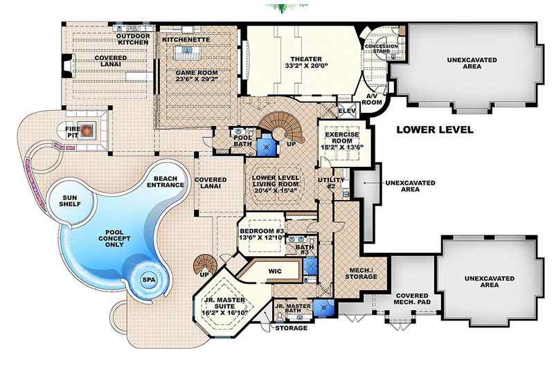 6 Room House Design