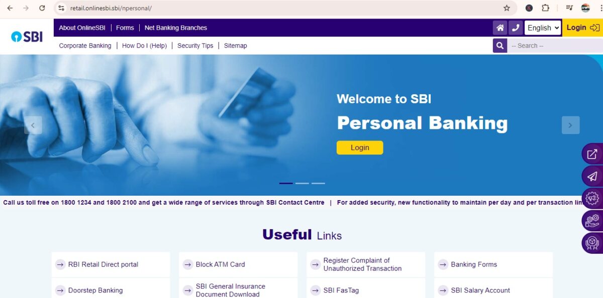 how to download the home loan interest certificate sbi online