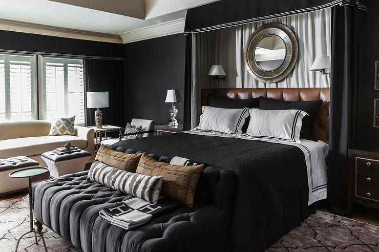 Black Bedroom Design