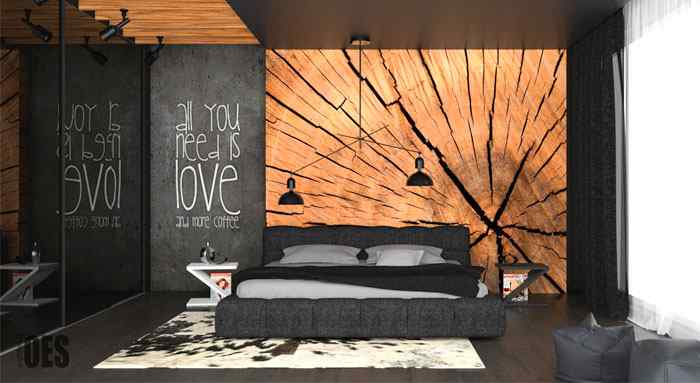 Black Bedroom Design