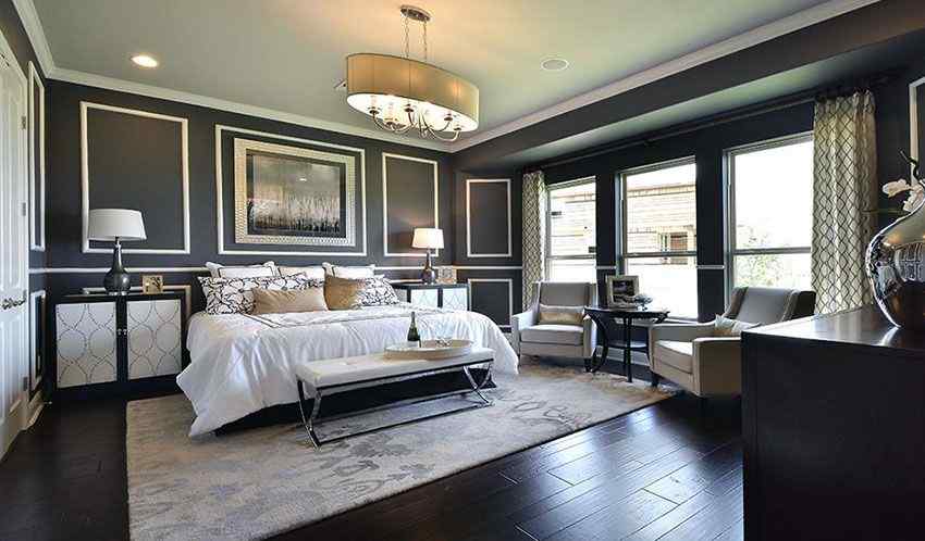 Black Bedroom Design