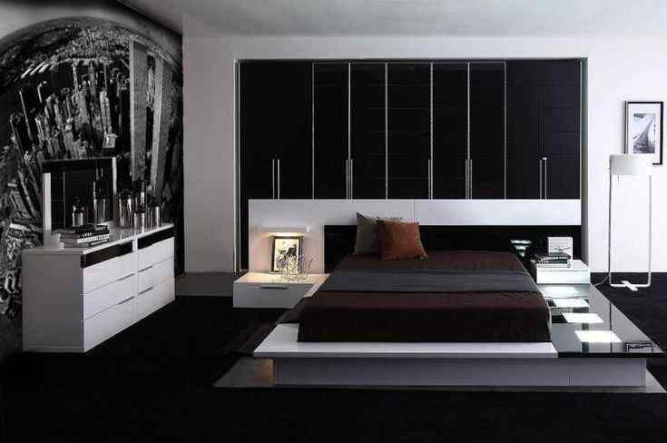 Black Bedroom Design