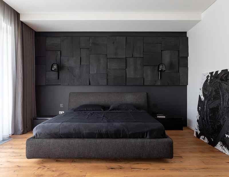 Black Bedroom Design