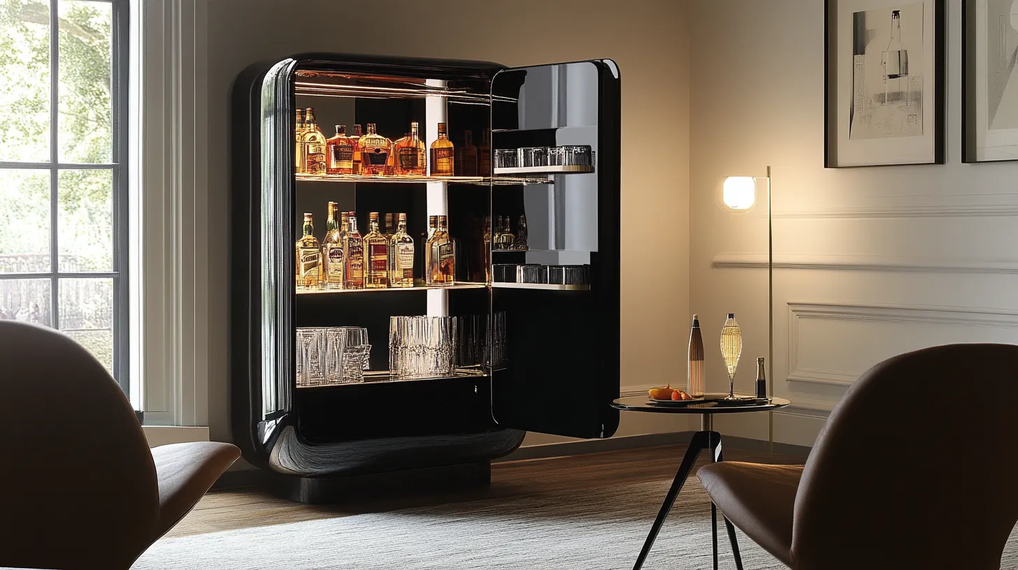 the modern mini bar design