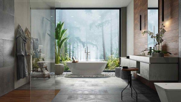 inside luxury bathrooms