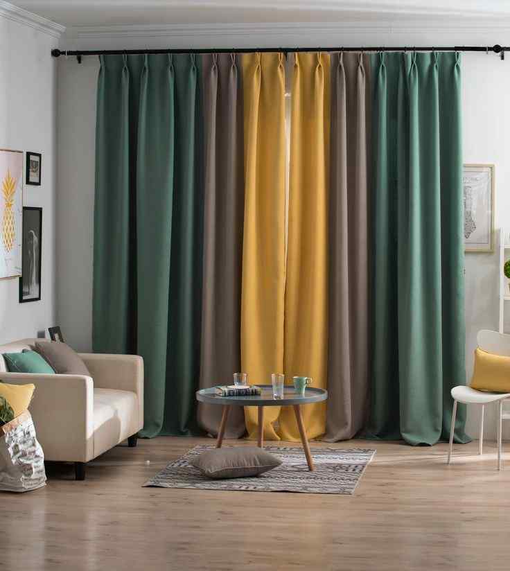 Living Room Curtain Design