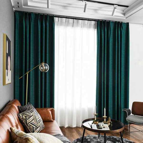 Living Room Curtain Design