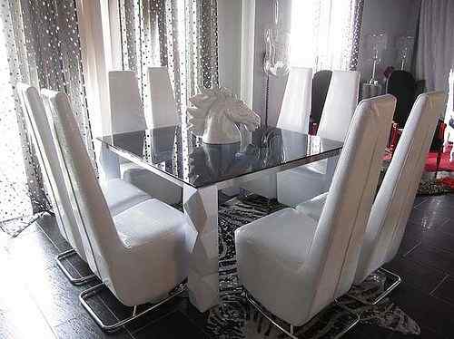 Glass Dining Table Design